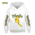 Pikachu Children Clothing Pokemon Hoodie Kids Clothes Girls Sweatshirt Boys Hoodie Clothes for Teenagers Babyboy Clothes. 