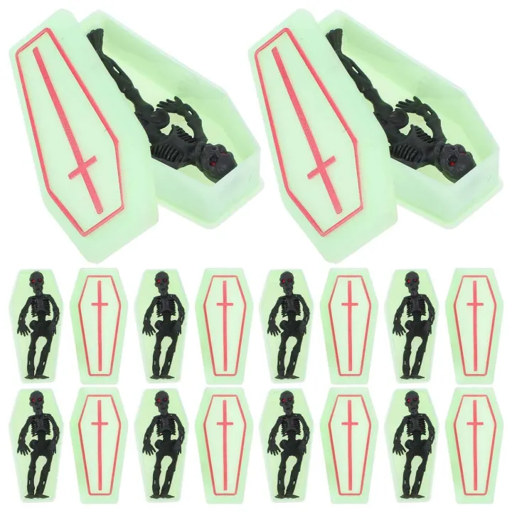 Miniature Empty Coffin Box Prop Decorations Model Prank Props ...