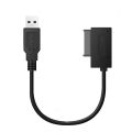 JITEN USB Adapter High-Speed ROM Slimline Drive 7+6 13Pin for Laptop CD/DVD Mini Sata II Converter Cable Slimline Drive Wire Adapter Cord USB3.0 to Mini Sata Cable. 