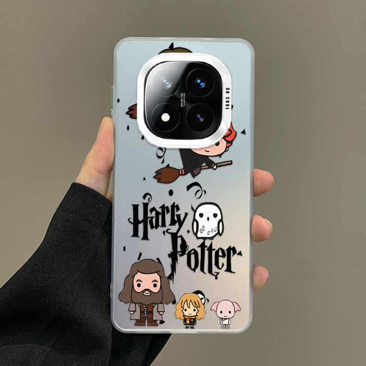 Redmi%20Note%2014%20Pro+%205G%20Note14%20Pro%205G%20Harry%20Potter%20Cartoon%20Cover%20Matte%20Colored%20Silver%20Case%20Shockproof%20Hard%20Casing%20-%20Image%204