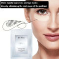 Micro needle Eye Patch Hyaluronic Acid Anti wrinkle Eye Mask Fine Lines Remove Moisturizing Eye Mask. 
