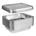 10/25pcs 3500ml Rectangular Tinfoil BBQ Special Thickened Bowl Tray And For Baking Disposable Aluminum Foil Packaging Box.. 