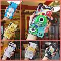 cute Fashion Design Phone Case For ZTE Blade V70 Anti-knock Back Cover Skin feel silicone Cartoon Soft Case Simplicity. 