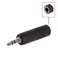 Stereo 3.5mm Male to 6.35mm Female Stereo Jack Plug Converter. 