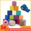 4.8m Colorful Sport Self Adhesive Elastic Bandage Wrap Tape Elastoplast For Knee Support Pads Finger Ankle Palm Shoulder. 
