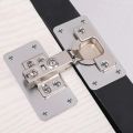 【ZIME】1x1/2/4Set Hinge Repair Plate for Cabinet Furniture Stainless Steel Hinges Mounting Plate Cupboard Door Fixing Hardware. 