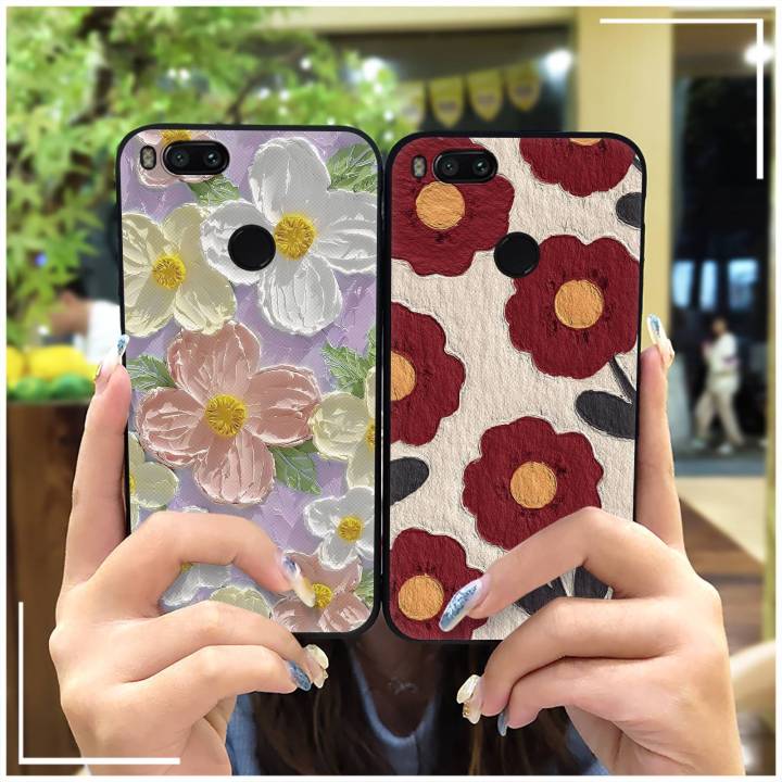 Graffiti%20Phone%20Pouch%20Phone%20Case%20For%20Xiaomi%20Mi%205X/A1%20Durable%20flower%20Protective%20Full%20wrap%20Anti-dust%20Silicone%20TPU%20Soft%20case%20-%20Image%207