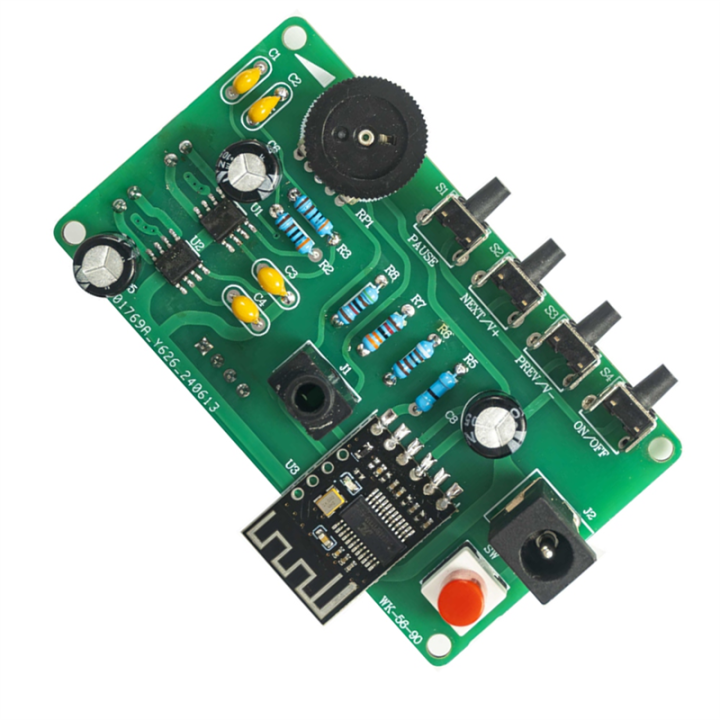 WK-56-90 Dual-Channel Bluetooth Speaker Music Spectrum DIY Welding ...