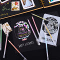 Highlight Color Pen 0.5 mm Extra Fine Point Pens Gel Ink Pens for Drawing Sketching Illustration Adult Coloring Journaling Set of 12. 