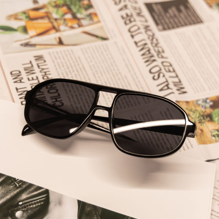 Black%20Collection%20Aviator%20Square%20Sunglasses%20zara%202024%20woman%20sunglass%20men%20Aviator%20glasses%20uv400%20-%20Image%206