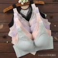 Breast Anti-Cloth Cover Clothes Lace Full-Sized Chest Women's Large Inner Closing Pair without Steel Ring Burst Breast Drooping on the Upper Part ︼. 