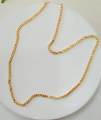 Rantai leher EMAS KOREA Jewellery Necklaces nipis 35cm-45cm/ 3mm golden plated. 