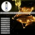 5/10M 50/100Lights Multifunctional USB LED String Copper Lights Wire Fairy Garland Light Lamp Home Wedding Party Holiday Lighting. 