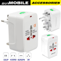 All in One Universal International Plug Adapter Port World Travel AC Power Charger Adaptor. 