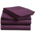 Egyptian Cotton Striped Bedsheets ( 230cm x 250cm / 280cm x 280cm ). 
