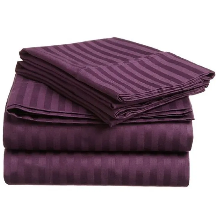 Egyptian%20cotton%20striped%20Bedsheet%20King%20Size%20(230CM%20x%20250CM)%20&%20Super%20King%20(280CM%20x%20280CM)%20-%20Image%204