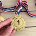 【Dream Sailing Store 】5cm Children Electroplating Winner Olympic-Style Medals. 