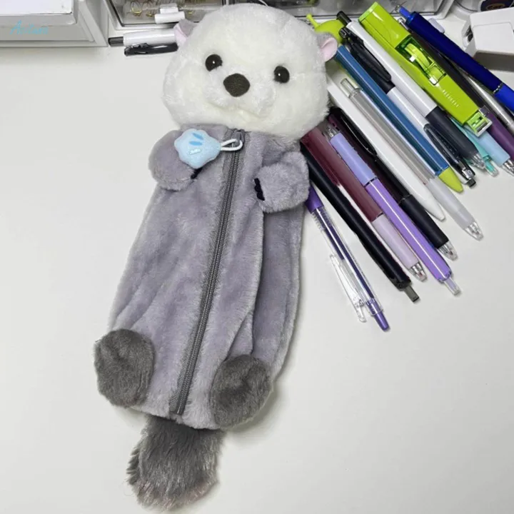 Plush%20Pencil%20Case%20Cartoon%20Novelty%20School%20Supplies%20Plush%20Animal%20Stationery%20Pouch%20Pencil%20Pouch%20Makeup%20-%20Image%202
