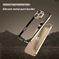 QianxiNew Good Thermal Shock Absorber Metal Phone Case More Fit Silicone Frame Aluminum 13 Pr 15 14 Camera Protection + Hybrid for iPhone 16o Max. 