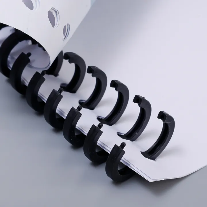 1/5/10pcs%2030%20Holes%20Loose-leaf%20Plastic%20Binding%20Ring%20Spring%20Spiral%20Rings%20Binder%20Strip%20For%20A4%20Paper%20Notebook%20Stationery%20Office%20Supplies%20-%20Image%206