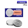 1pcs SONY CR2032 Lithium Button Batteries Coin Cell Battery 3V for Watch Remote and Electronic Appliance. 