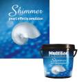 MULTILAC SHIMMER PEARL EFFECTS EMULSION. 