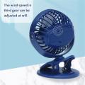 Portable USB Mini Handheld Clip Fan Convenient Ultra-quiet Electric Fan Rechargeable Student Cute Small Cooling Ventilador Fan. 