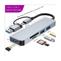 USB 3.0 5/8 Port Hub OTG Adapter 5Gpbs High Speed USB 3.0 2.0 Splitter 3.5 Audio for Xiaomi Macbook Pro Air Computer Accessories. 