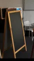 Menu board with dual boards 3x2 feet. 