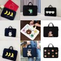 Cute Bear Laptop Bag Sleeve Handbag13.3 /13.6/14/15.6/16 Inch Portable Computer Sleeve Case for Macbook Ipad pro11/10.9/10.5. 