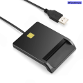 MTenderness Zoweetek 12026-1 USB ID Smart Card Reader PC/SC USB-CCID Original EMV ISO7816 for DNIE DNI ID Chip Smart Card. 