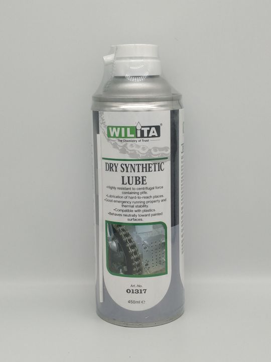 Wilita Dry Synthetic Lube (Motorbike chain lube) 450ml