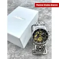 Skmei New Fashion Quartz Men Watch Stainless Steel Waterproof 7039. 