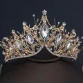 Elegant Princess Tiara Exquisite Sparkling Dazzling Bridal Crown Delicate Shimmering   for Wedding accessory Pageant accessory Prom attire Birthday gift Photo shoot prop Women. 