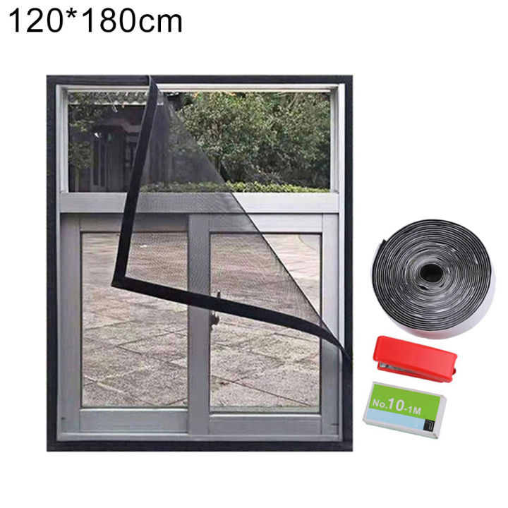 Home Anti Mosquito Bug Door Window Net Waterproof Adhesive Netting Mesh Screen