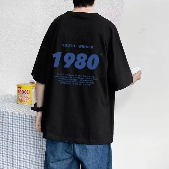 Summer%20Trendy%20Men%20ins%20Online%20Red%20High-Looking%20Hong%20Kong%20Style%20Two-Piece%20Suit%20with%20Half%20Sleeves%20T%20T-shirt%20Leisure%20Cargo%20Shorts%20-%20Image%205
