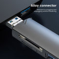 6 in 1 USB 3.0 Multi Card Reader Type C Micro Usb to U Disk TF SD Memory Card Reading Adapter Flash Drive Phone Laptop Accessory. 