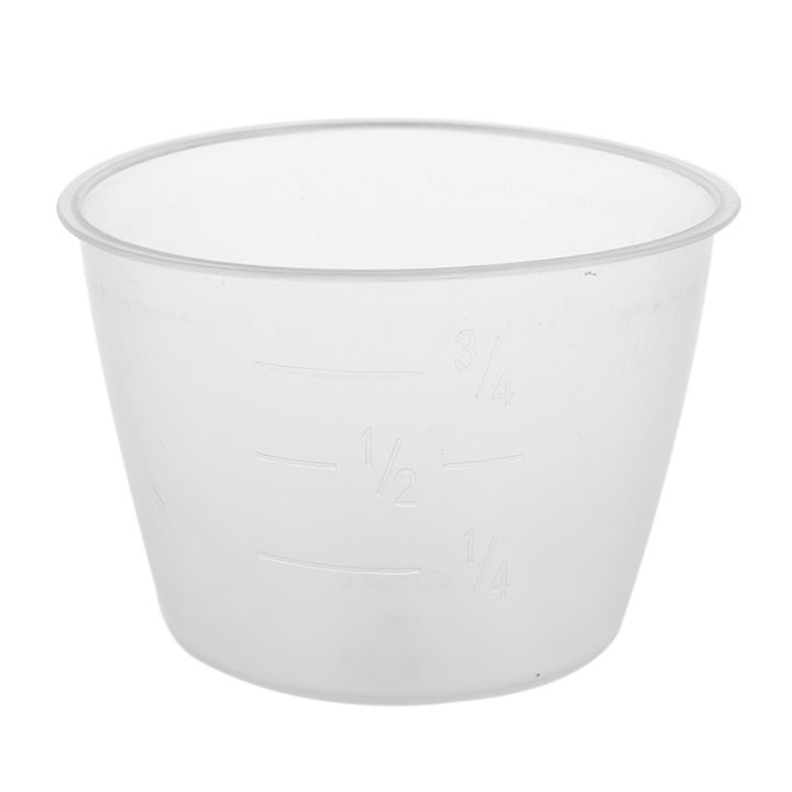 Plastic 120ml Electric Cooker Rice Measuring Cup 2pcs Clear White ...