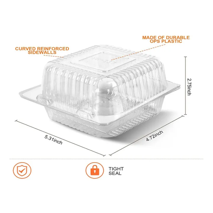 300%20Count%20Clear%20Plastic%20Hinged%20Clamshell%20Takeout%20Tray%20Food%20Clamshell%20Containers%20for%20Dessert,%20Cakes,%20Cookies,%20Salads%20-%20Image%202
