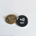 Smart Pins NFC Epoxy Scannable Lapel Pins. 
