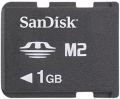 Memory Stick Micro (M2) 1GB SDMSM2-001G-A11M (Retail Package). 
