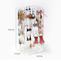 360 Degree Earring Holder Necklace Storage Rack Jewelry Holder Detachable Earring Holder Earring Display Stand Jewelry Box Rotating Earring Holder. 