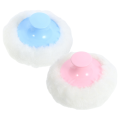 4PCS Baby Talcum Powder Puffs Baby Body Powder Puffs with Short Handles. 