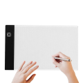 A4 Children Drawing Board 3 Level Adjustable Brightness Light Notebook LED Drawing Copying Table. 