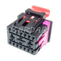 1 Set 17 Pin Car Seat Wire Cable Female Male Docking Unsealed Socket Starter Composite Connector For Vw Audi 4f0972575 4f0972483. 