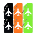 6 Pack Luggage Tag for Suitcases with Loops, Baggage Handbag Tag Holder Set with Name ID Card. 