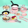 DishyKooker Kitchen Toy Set For Children Stainless Steel Mini Imitation Kitchen Cooking Tool Educational Toys Gifts For Boys And Girls. 