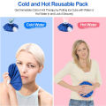 Ice Cold Pack Reusable Ice Bag Hot Water Bag for Injuries, Hot Cold Therapy and Pain Relief,3 Sizes No-Leak Waterproof Ice Bag. 