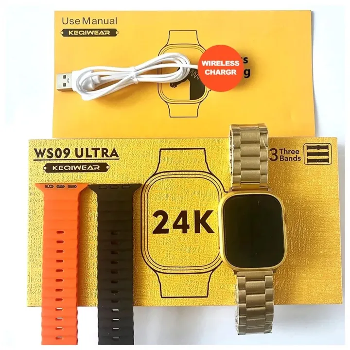 24K%20Watch%208%20Smartwatch%20WS09%20ULTRA%20Luxury%20Metal%20Strap%20NFC%20Waterproof%20Wrist%20Clock%20Ws09%20ultra%2049mm%20Gold%20Business%20Men%20Smart%20Watch%20-%20Image%203
