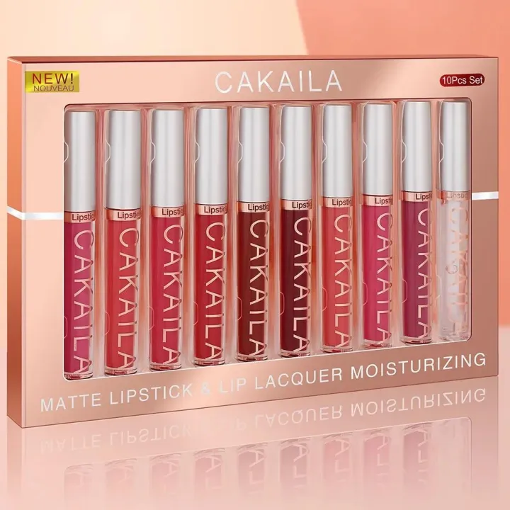 10/6%20PCS%20Lipstick%20Set%20Makeup%20for%20women%20Waterproof%20Long%20lasting%20Cosmetics%20Korean%20makeup%20Matte%20lipstick%20-%20Image%202